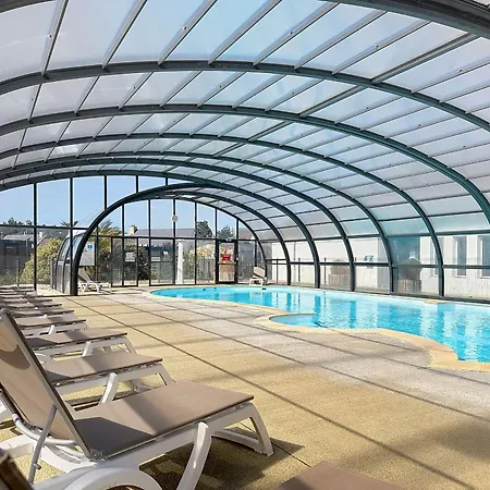 Mobil-home Luxe A Jullouville: 200m Plage, Piscine Chauffee, 4 Pers, Parking, Wi-fi Inclus - Fr-1-361a-34 * Jullouville-les-Pins