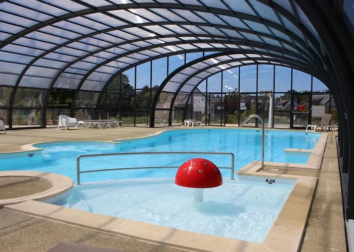 Mobil-home Luxe à Jullouville: 200m Plage, Piscine Chauffée, 4 Pers, Parking, Wi-fi Inclus - Fr-1-361a-34 * Jullouville